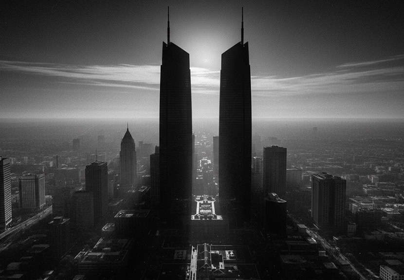 info A single shadow quietly envelops the world