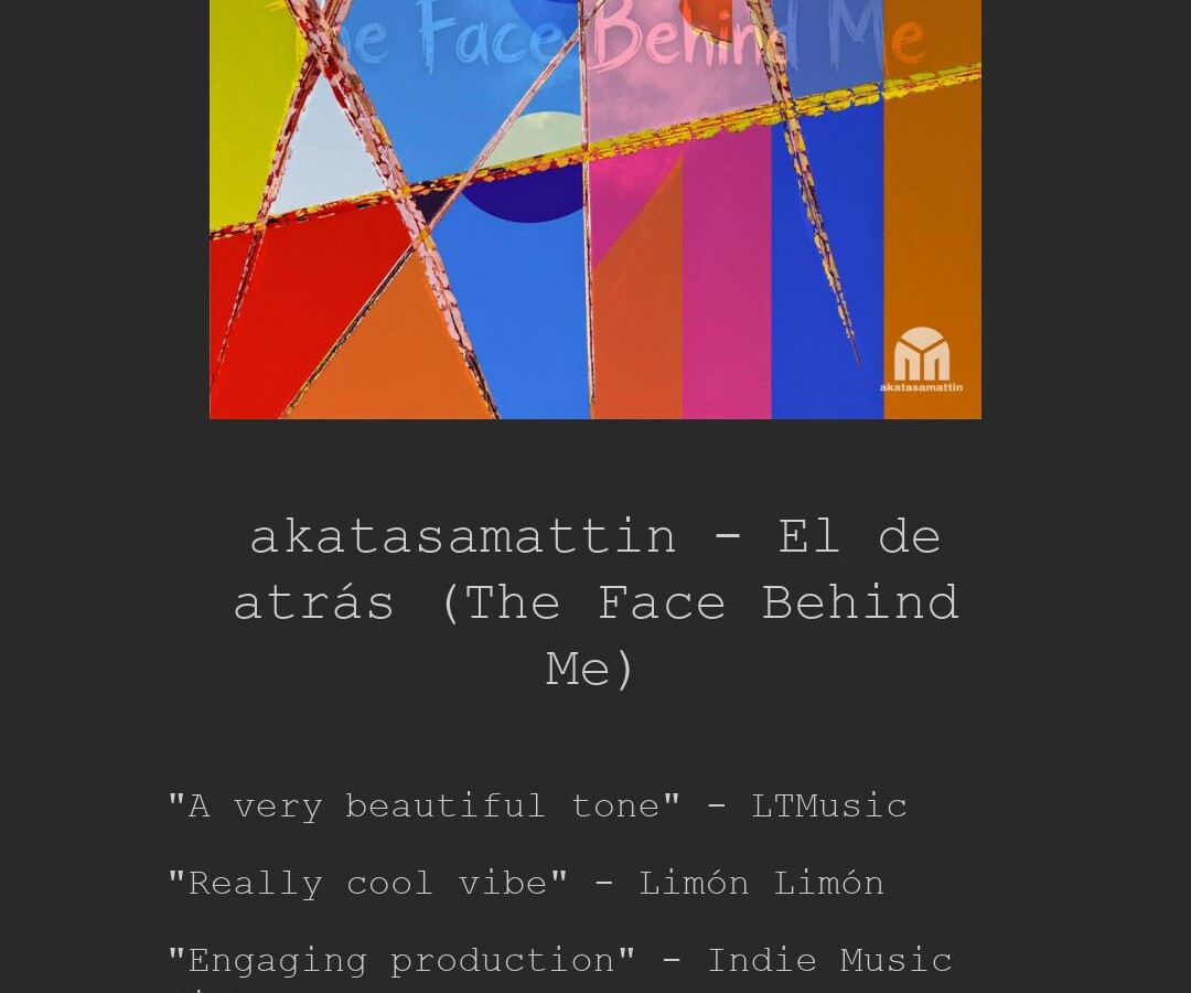 El de atrás (The Face Behind Me)Review