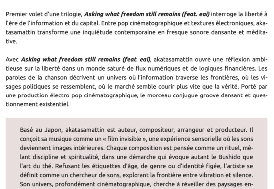 A sking what freedom still remains　review direct-actu.fr