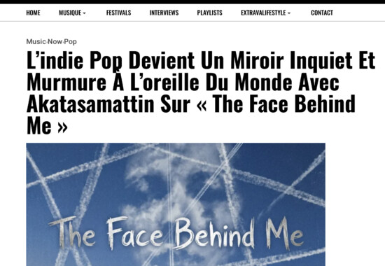 The Face Behind Me review extravafrench.com